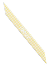 Butter Yellow Gingham