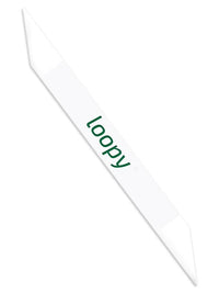 White w/ Monstera Green