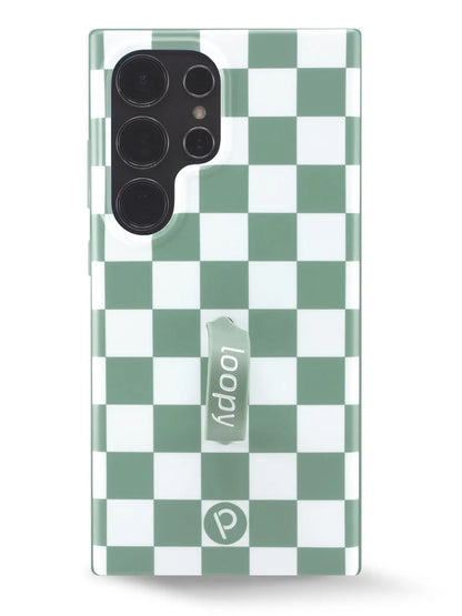 Green Checkered